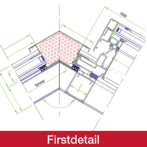 Firstdetail Satteloberlichte Typ DaWa-Norm 50