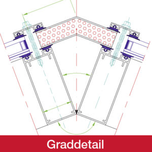 Graddetail Satteloberlichte Typ DaWa-Norm 50